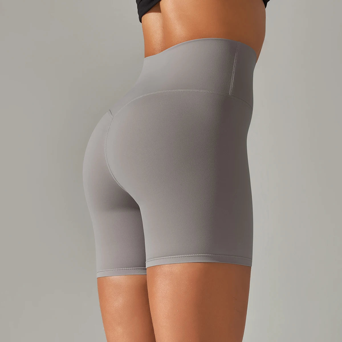 Women’s High Waist Sports Shorts – Squat Proof, Quick Dry