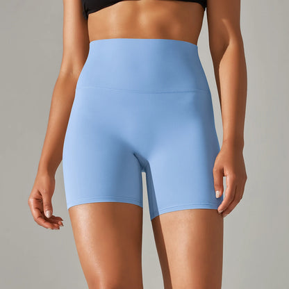 Women’s High Waist Sports Shorts – Squat Proof, Quick Dry