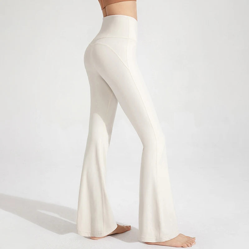High Waisted Bell Bottom Pants