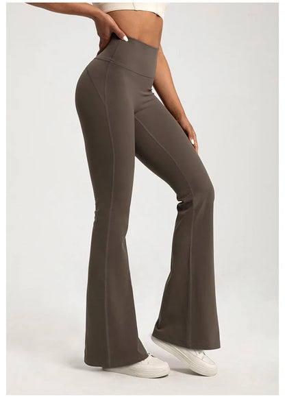 High Waisted Bell Bottom Pants