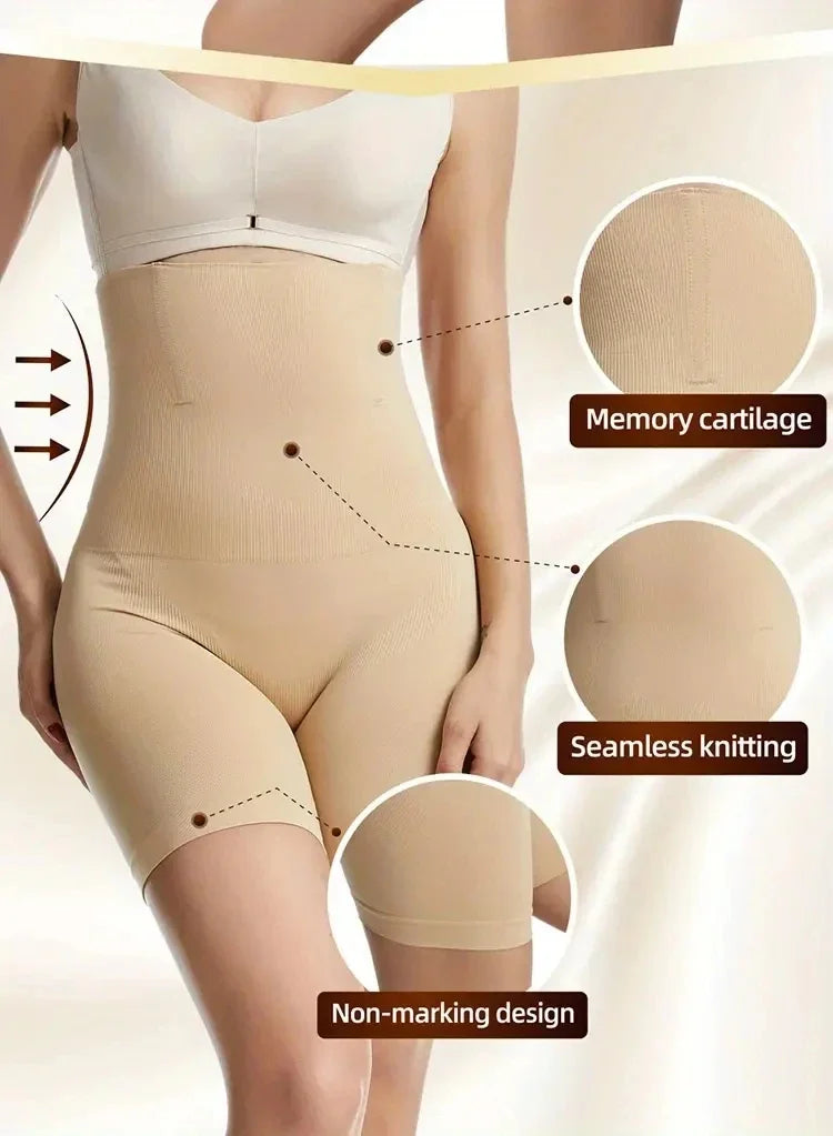 Women’s Shaping Shorts – High Waist Tummy Control & Enhancer Shapewear