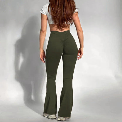 High Waist Scrunch Butt Leggings – Butt Lifting Yoga Pants, Tummy Control Gym Wear