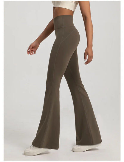 High Waisted Bell Bottom Pants