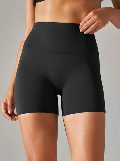 Women’s High Waist Sports Shorts – Squat Proof, Quick Dry