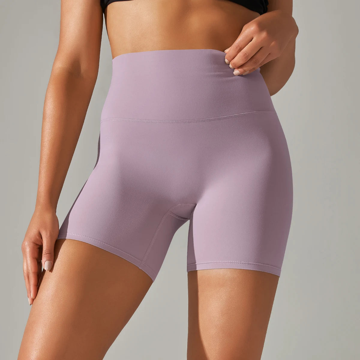 Women’s High Waist Sports Shorts – Squat Proof, Quick Dry
