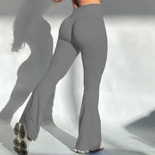 High Waist Scrunch Butt Leggings – Butt Lifting Yoga Pants, Tummy Control Gym Wear
