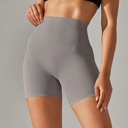 Women’s High Waist Sports Shorts – Squat Proof, Quick Dry