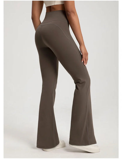High Waisted Bell Bottom Pants