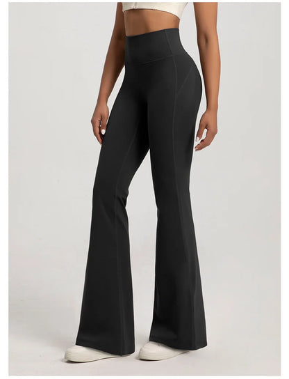 High Waisted Bell Bottom Pants