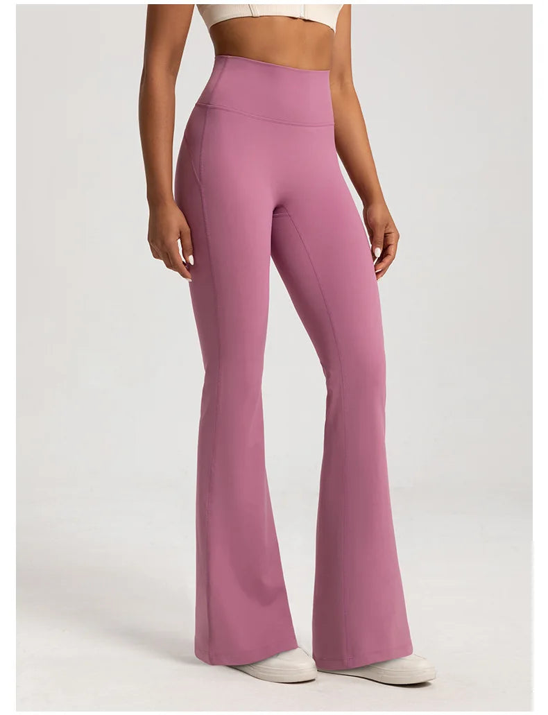 High Waisted Bell Bottom Pants