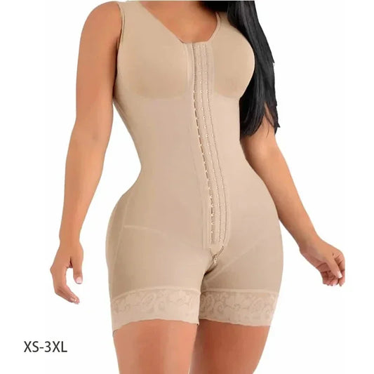 Beige shapewear bodysuit 