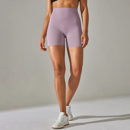 Women’s High Waist Sports Shorts – Squat Proof, Quick Dry
